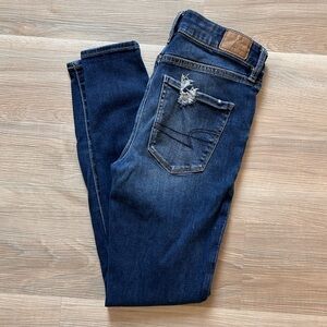 American Eagle Outfitters Blue Hi-Rise Jeggings